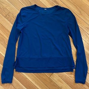 Lululemon sun coverup size 4, teal